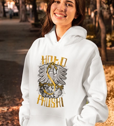 Damska bluza z kapturem HOŁD PRUSKI